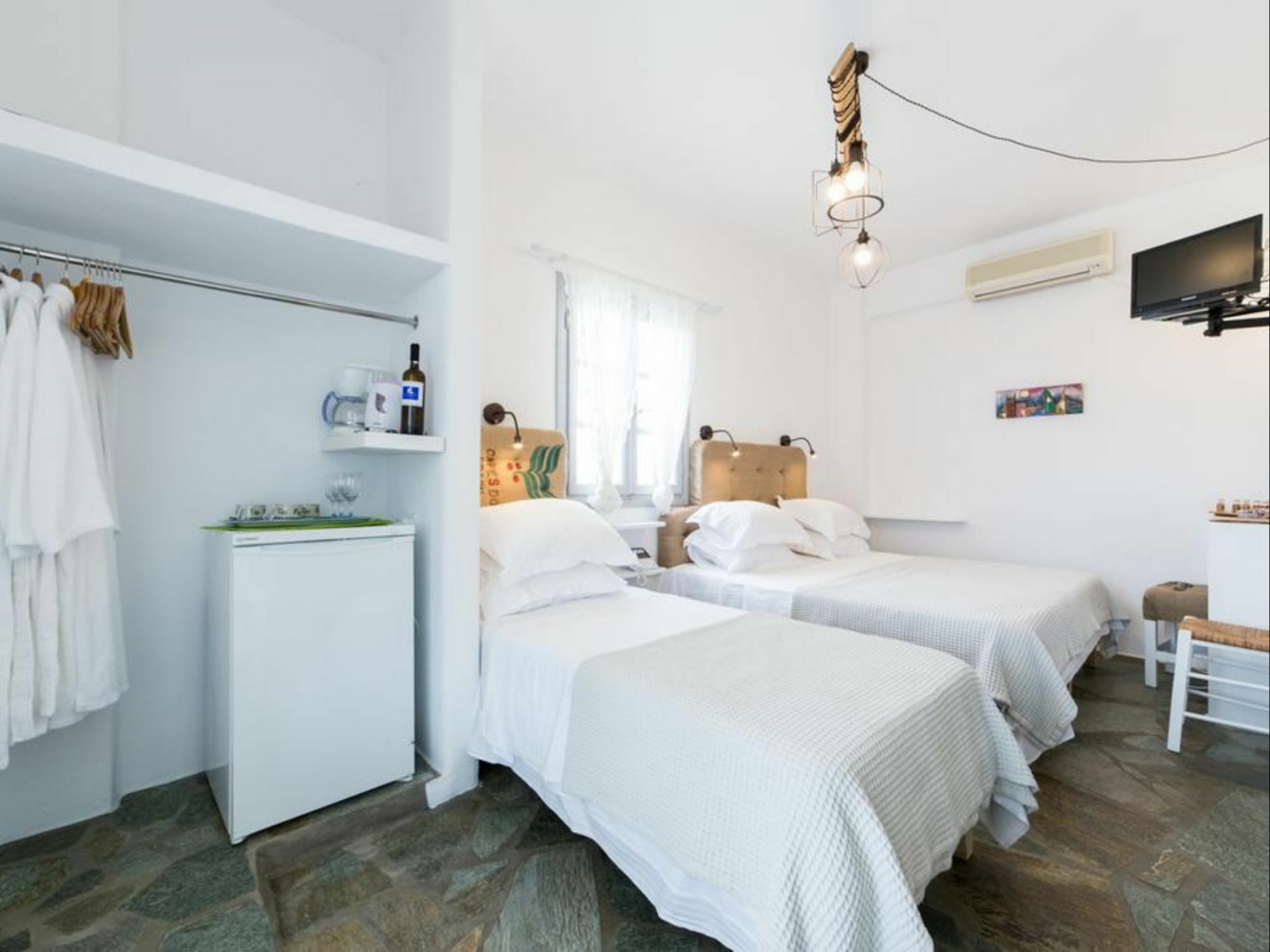 Evi Rooms Alikí Buitenkant foto